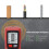 High Accuracy Wall Scanner with LCD Display, Multi-Function Detector, Red 6.6x3.4x16.7cm 5