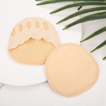 2 Pairs of Five-Toe Forefoot Pads Women's High Heels Half Insoles Calluses Corns Foot Pain Care Toe Pad Socks