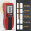 High Accuracy Wall Scanner with LCD Display, Multi-Function Detector, Red 6.6x3.4x16.7cm 6