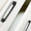Kitchen Cabinet Door Aluminium Handle Matt Black Pull Furniture Handle Cupboards Handle Wardrobe Pull Handle 2Pcs 96mm 6