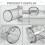 Juicer Attachment Replacement for 8003 8006 Model Slow Juicer Accessories Masticating Juicer Attachments Replacement 2