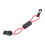 2 Stück Kunststoff-Sicherheitsboot-Pfeife mit Band – Tragbare Notfallpfeife, 25 cm 7