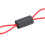 2 Stück Kunststoff-Sicherheitsboot-Pfeife mit Band – Tragbare Notfallpfeife, 25 cm 6
