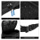 Motorrad-Beinbeutel 25,0  25,0  10,0 cm, Polyester 8