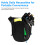Motorrad-Beinbeutel 25,0  25,0  10,0 cm, Polyester 9