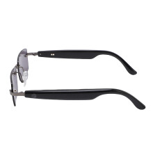 Smart Bluetooth Translation Glasses GPT DeepSeek Model Gunmetal Gray, 180mAh