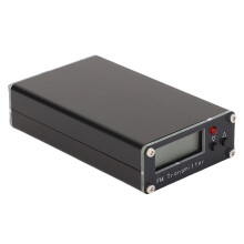 Aluminium-FM-Sender 0,5 W 76–108 MHz 1 m Antenne