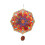 Molinillo de viento mandala 3D de acero inoxidable, 294 mm 1