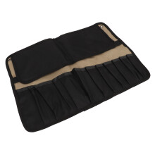 Khaki Tool Roll Bag Portable Oxford