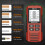 Digital Wall Stud Finder with LCD, Handheld, 15x6.7cm, Red 8