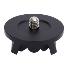 Kugelkopf-Adapter aus Aluminiumlegierung für Teleskop Schwarz