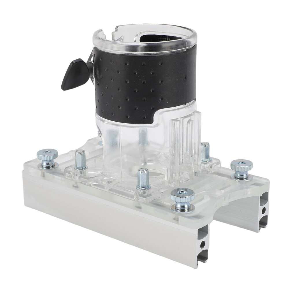 Transparent 65Mm Id Router Base For Woodworking, Aluminum Alloy 4991389505094