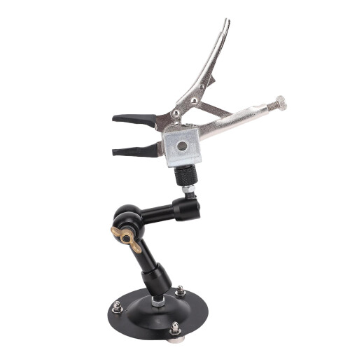 Helping Hands Soldering Clamp with Flexible Articulating Arm, 75mm Diameter 1