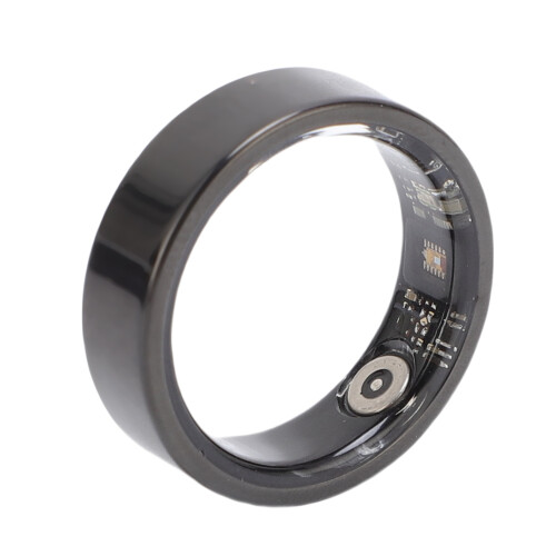 Smart Ring Fitness Tracker 20mAh Größe 11 Schwarz