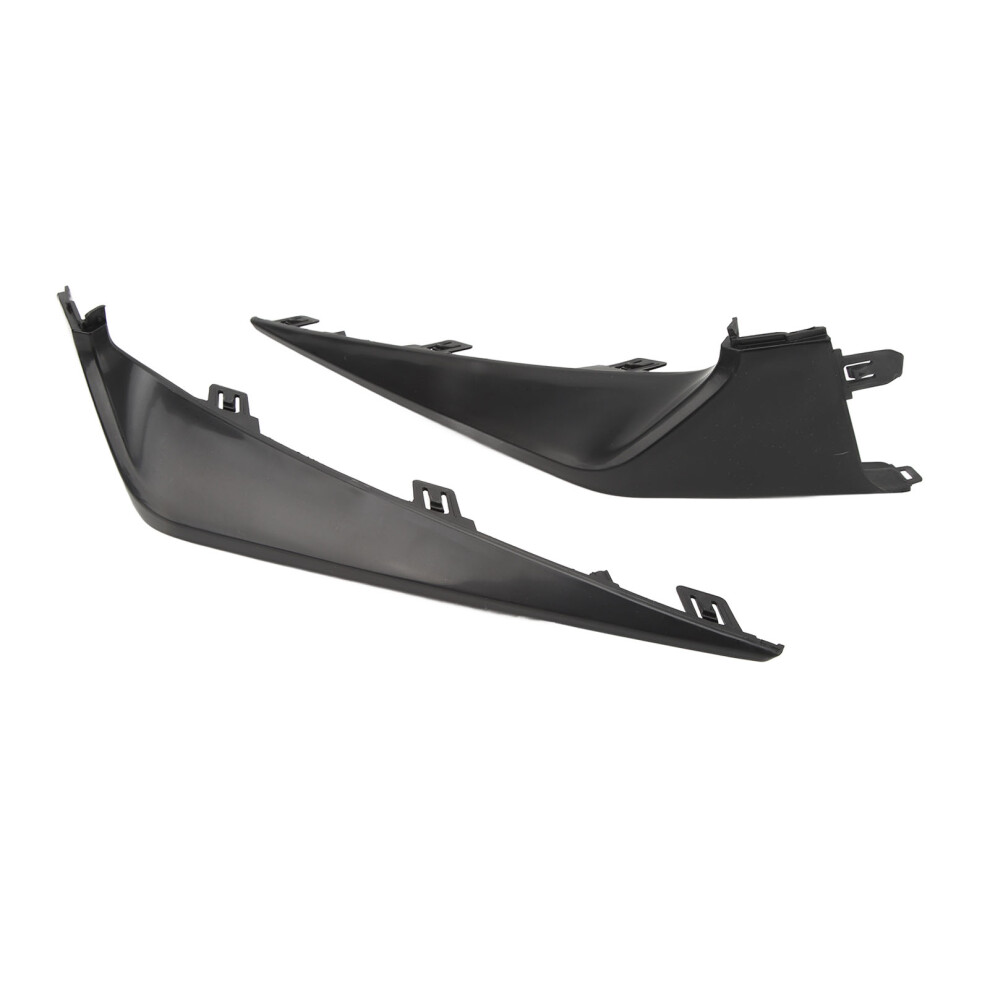 2 Pcs Matte Front Bumper Grill Lower Trim For Toyota Corolla 2019-2023 Black 4241389505960