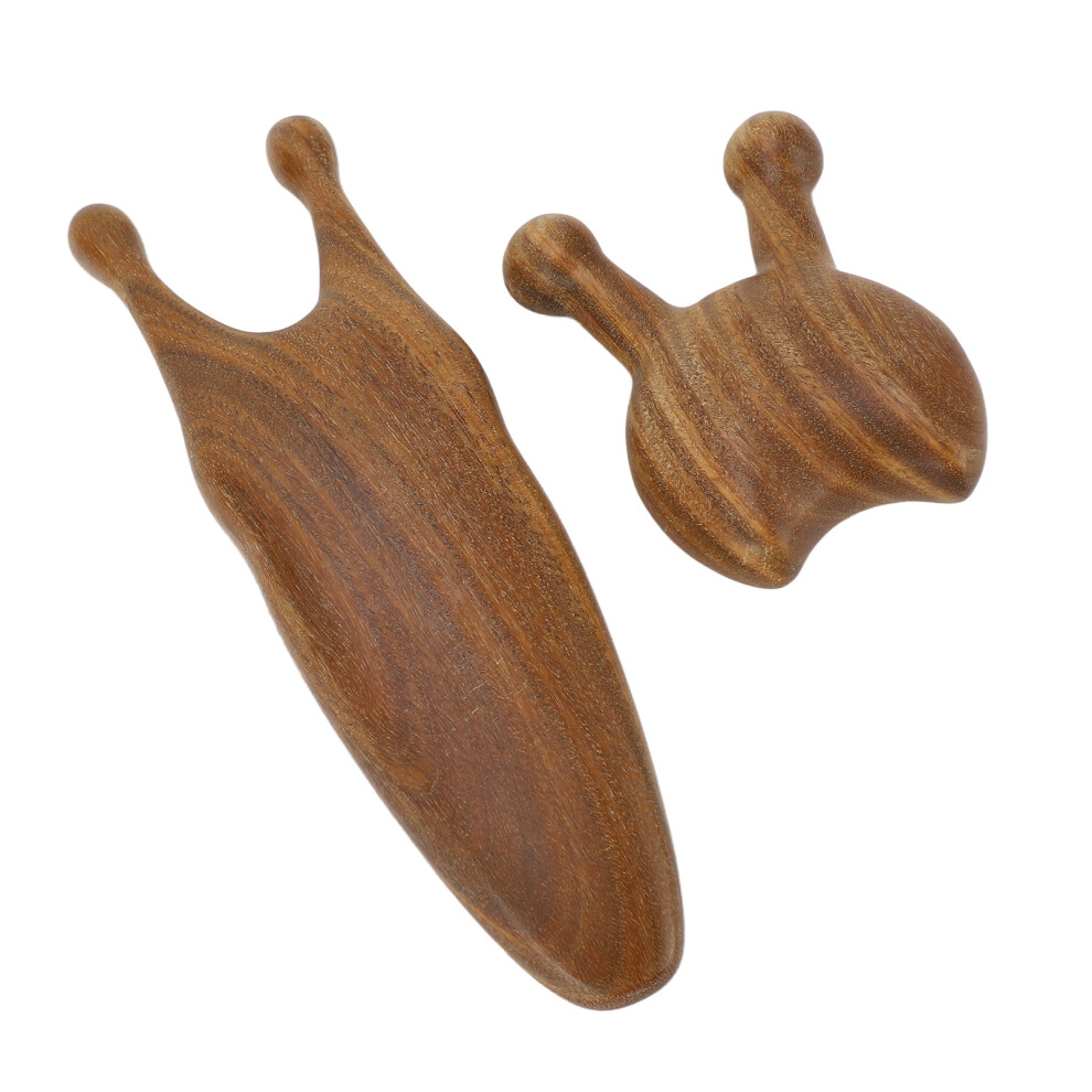 2pcs Sandalwood Nose Massage Tool for Stress Relief & Smooth Skin