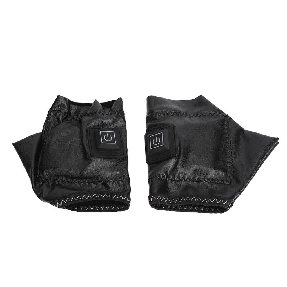 Heated Half Finger Gloves 2x2000mAh 3Temp 45-55C