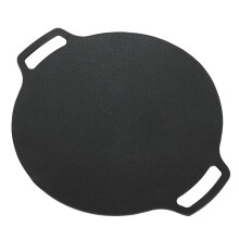 Non-Stick Korean Grill Pan 25cm Aluminum Alloy for Gas Cooker Outdoor Camping