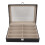 PU Leather Eyeglasses Display Case, Multi-Compartment Sunglasses Organizer, 1083g 1