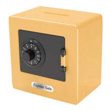 ATM Rotating Password Bank Money Box Cash Coin Saving Boxes SimulaçãO Banco Cofre Brinquedo CriançAs Joias, Amarelo