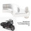 CNC-Schaltgestänge-Set M8 Touring 114ci Silber 5