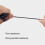 D Loop Rope Nylon Archery 68g 2.4oz Black 4