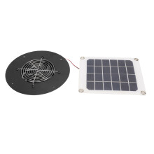 Solarbetriebener Abluftventilator 10 W, Panel 19 22 cm, 22 cm Lüfter