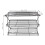 Foldable Iron Baking Cooling Rack for Cakes Cookies Biscuits, Rectangular 2