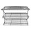Foldable Iron Baking Cooling Rack for Cakes Cookies Biscuits, Rectangular 3