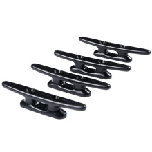4Pack 4 Tum Black Boat Cleat Kajak Cleats BåT Dock Cleats BåT Kajak Kanot Cleat Black Strong Nylon Cleat
