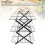Foldable Iron Baking Cooling Rack for Cakes Cookies Biscuits, Rectangular 8