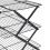 Foldable Iron Baking Cooling Rack for Cakes Cookies Biscuits, Rectangular 10