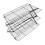 Foldable Iron Baking Cooling Rack for Cakes Cookies Biscuits, Rectangular 12
