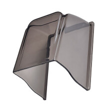 Housse de Pluie pour Sonnette, Bouclier D'Eau Transparent pour Sonnette, Protection Étanche, Fixation de Contrôle D'Accès pour Sonnette