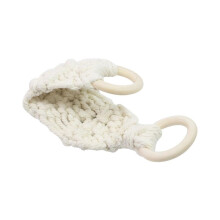 2 PCS Hanging Kitchen Towels Ring Crochet Hanging Dish Towel Kitchen Towels with Hanging Loop Holder 10.43x2.56inch