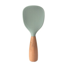 Milk Green Silicone Rice Shovel Internet Celebrity Non-Stick Rice Spoon Rice Cooker Special Rice Shovel