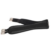 Leather Equestrian Girth 115cm/45.3in Horse Riding Belt Stainless Steel
