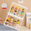 Clear Display Case for Figures and Collectibles, Large 2 Tier Acrylic Display Box with LED Light and Dustproof Stackable Design 3