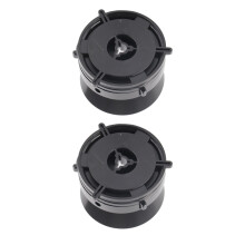 10 Inch NAB Hub Adapters Polished Aluminum Make Turntable Setup Easier Pair