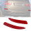 Left/Right Rear Bumper Reflector for X5 E70 2006-2013 ABS Replacement 1