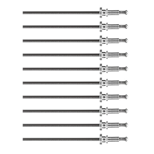10PCS Metal Window Trim Spot Weld Clips Universal Replacement Rivets