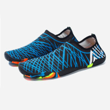 Unisex Water Shoes Quick Dry Breathable Rubber Sole Size 42 Black/Blue