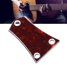 Guitar Truss Rod Cover Plastic 3 Hole for Electric Guitar GR45 Red Turtle