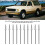 10PCS Metal Window Trim Spot Weld Clips Universal Replacement Rivets 4