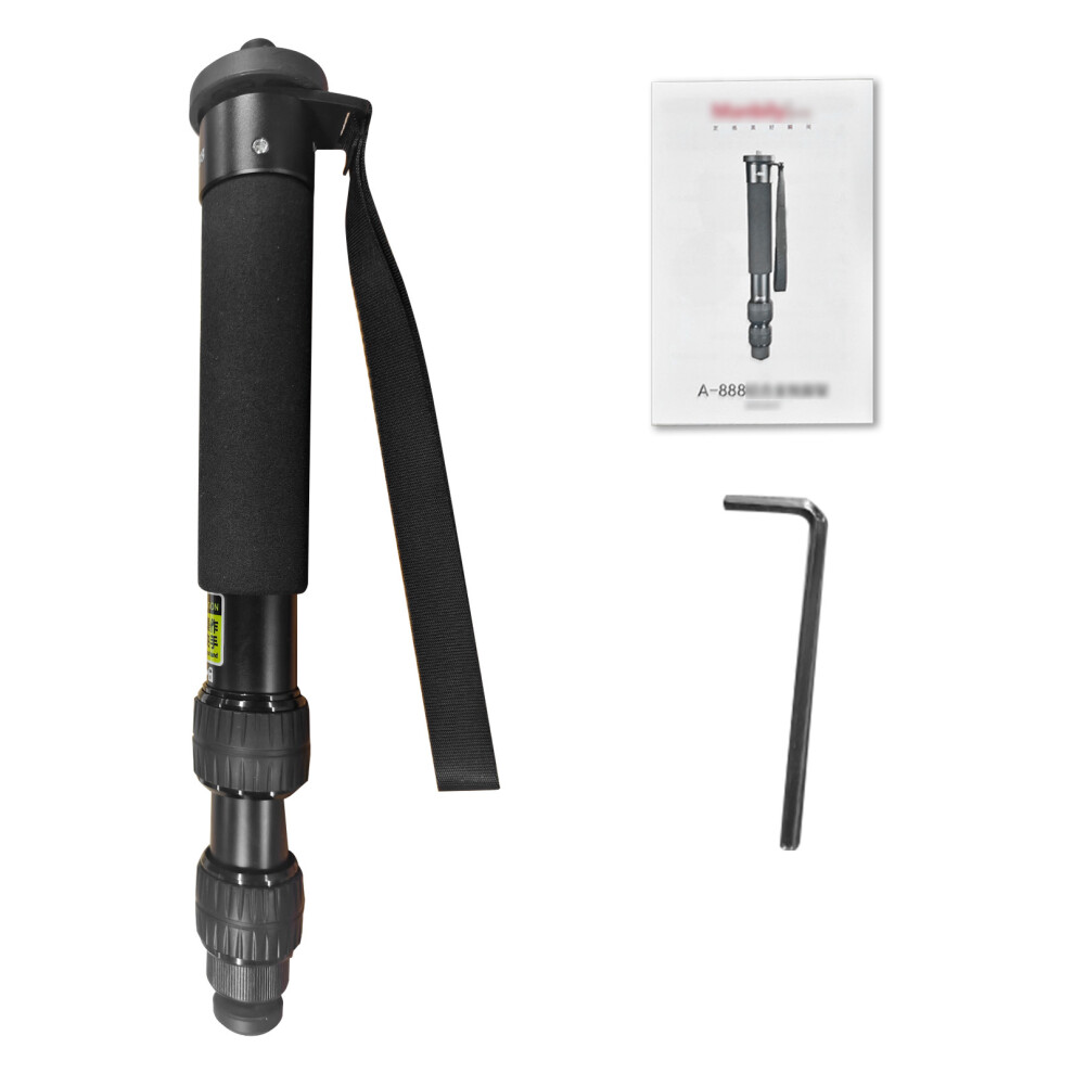 61-Inch Portable Aluminum Camera Monopod, 7-Section, Supports 5Kg 8731389514568