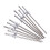 10PCS Metal Window Trim Spot Weld Clips Universal Replacement Rivets 14
