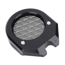 Aluminium Motorcycle Side Stand Extension Plate for Xmax/Nmax/Aerox Gray