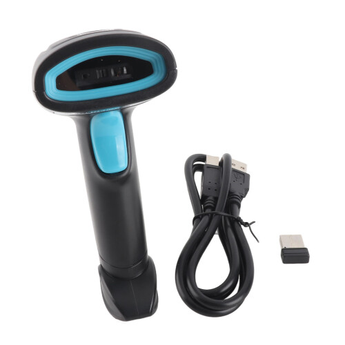 2.4G Wireless Barcode Scanner 2000mAh USB Handheld 2