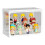 Clear Display Case for Figures and Collectibles, Large 2 Tier Acrylic Display Box with LED Light and Dustproof Stackable Design 1