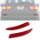 Left/Right Rear Bumper Reflector for X5 E70 2006-2013 ABS Replacement 6